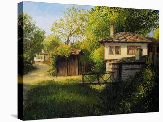 Late Afternoon In Bojenci-kirilstanchev-Stretched Canvas