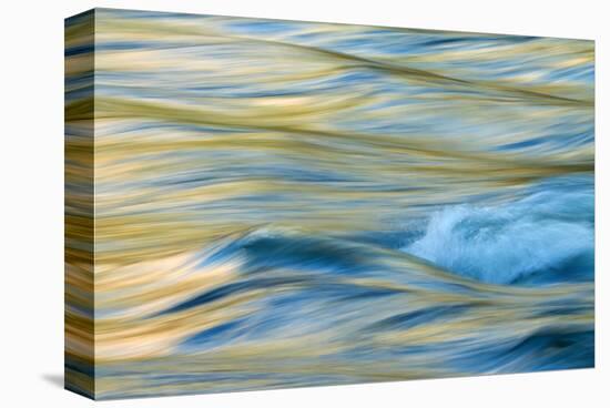 Late Afternoon Light and Merced River Abstract-Vincent James-Stretched Canvas