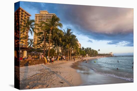 Late Afternoon Sun over the Hotels-Michael Runkel-Premier Image Canvas