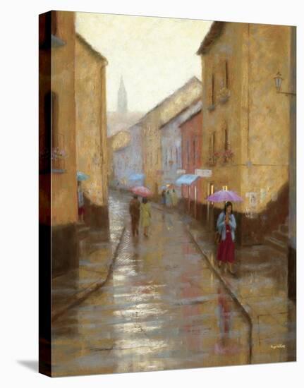 Late Evening Drizzle-Roger Williams-Stretched Canvas