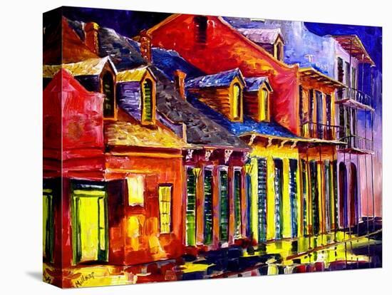 Late Night New Orleans-Diane Millsap-Stretched Canvas