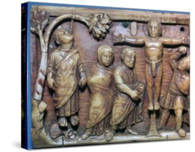 'Late Roman ivory casket , Death of Judas and the Crucifixion, 5th ...