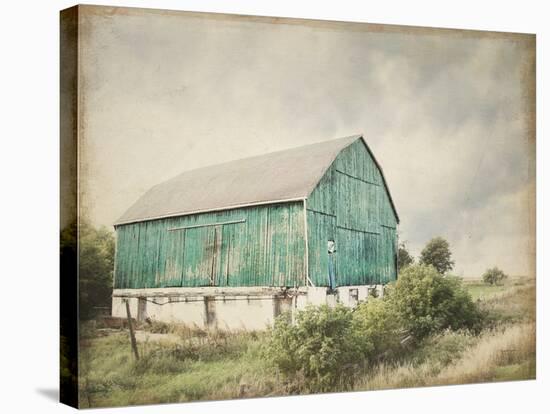 Late Summer Barn I Crop Vintage-Elizabeth Urquhart-Stretched Canvas