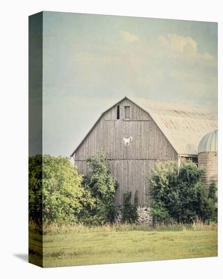 Late Summer Barn II Crop-Elizabeth Urquhart-Stretched Canvas