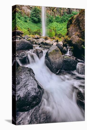 Latourell Falls Detail, Columbia River Gorge, Oregon-Vincent James-Premier Image Canvas