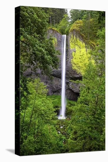 Latourell Falls, in Columbia River Gorge National Scenic Area, Oregon-Craig Tuttle-Premier Image Canvas