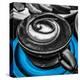 Latte Swirl Blue-Heidi Bannon-Stretched Canvas