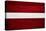 Latvia Flag Design with Wood Patterning - Flags of the World Series-Philippe Hugonnard-Stretched Canvas