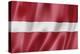 Latvian Flag-daboost-Stretched Canvas