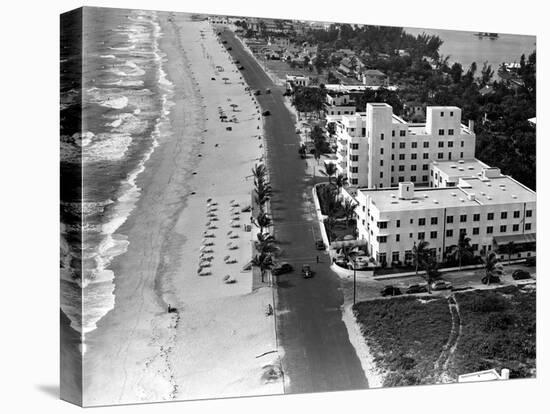 Lauderdale Beach Hotel, 1938-null-Premier Image Canvas