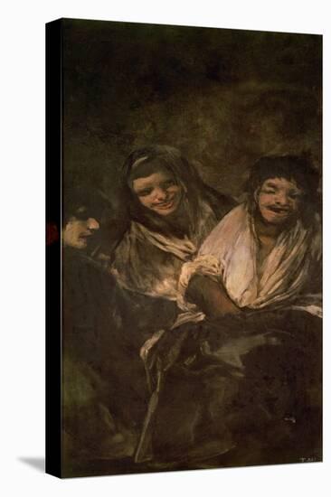 Laughing Figures-Francisco Jose de Goya y Lucientes-Premier Image Canvas