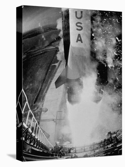 Launch of Saturn 5 Rocket at Cape Kennedy-Ralph Morse-Premier Image Canvas