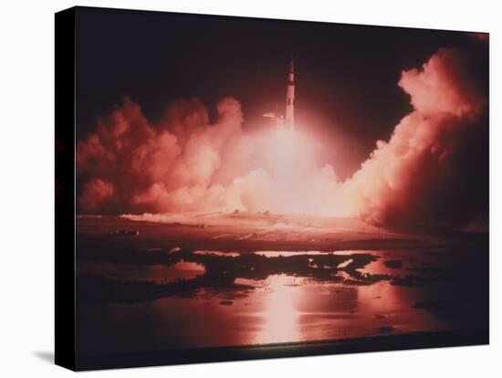 Launch of the Apollo 17 Mission, 1972-null-Premier Image Canvas