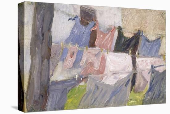 Laundry Fluttering in the Wind. Flatternde Wäsche im Wind-Franz Marc-Premier Image Canvas