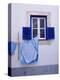 Laundry Hanging on Line at Window in the Moorish Quarter of Alfama, Lisbon, Portugal-Yadid Levy-Premier Image Canvas