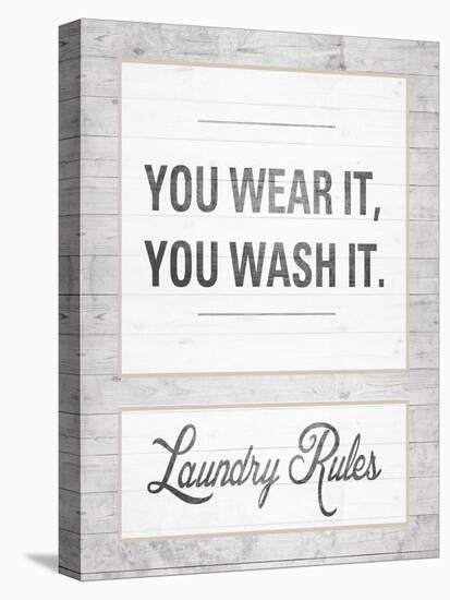 Laundry Rules-Sd Graphics Studio-Stretched Canvas