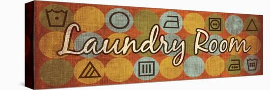 Laundry Symbols Panel I-N. Harbick-Stretched Canvas