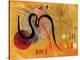 Launelinie-Wassily Kandinsky-Stretched Canvas