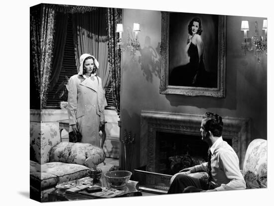 Laura, Gene Tierney, Dana Andrews, 1944-null-Stretched Canvas