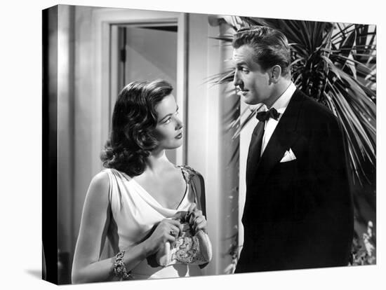 Laura, Gene Tierney, Vincent Price, 1944-null-Stretched Canvas