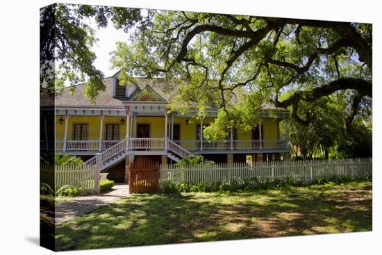 Laura' Historic Antebellum Creole Plantation House, Louisiana, USA-Cindy Miller Hopkins-Premier Image Canvas