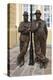 Laurel and Hardy Statue, Coronation Hall, Ulverston, Cumbria, 2009-Peter Thompson-Premier Image Canvas