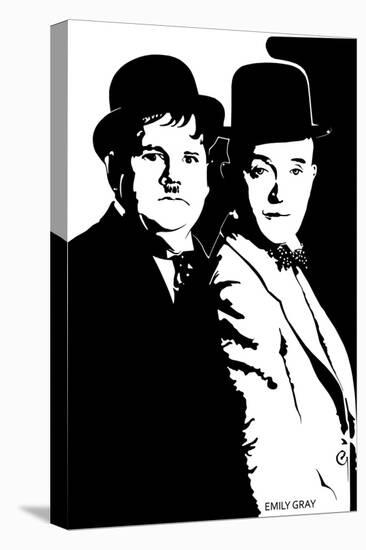 Laurel and Hardy-Emily Gray-Premier Image Canvas