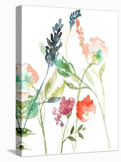 Laurel's Garden II-Jennifer Goldberger-Stretched Canvas