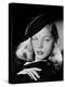 Lauren Bacall en, 1946 (b/w photo)-null-Stretched Canvas
