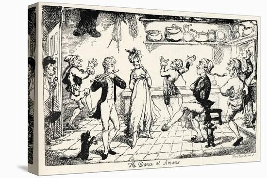 Laurence Sterne - 'Sentimental-Thomas Rowlandson-Premier Image Canvas