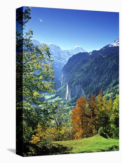 Lauterbrunnen Valley, Berner Oberland, Switzerland-Peter Adams-Premier Image Canvas