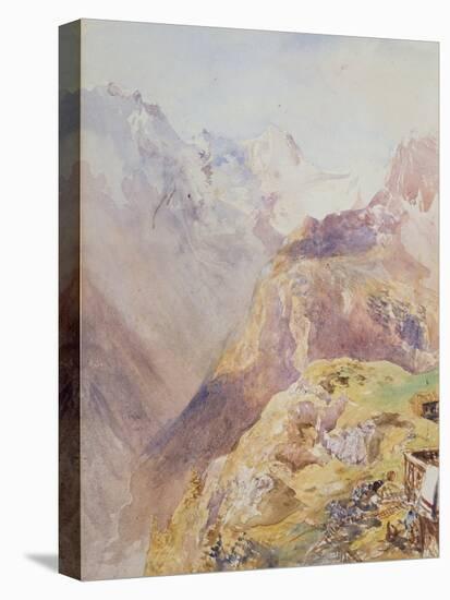 Lauterbrunnen Valley from Murren-Alfred William Hunt-Premier Image Canvas