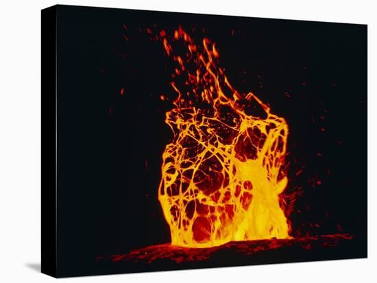 Lava Flow From Kilauea Volcano-Brad Lewis-Premier Image Canvas