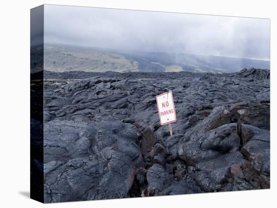 Lava Flow, Kilauea, Hawaii Volcanoes National Park, Island of Hawaii (Big Island)-Ethel Davies-Premier Image Canvas