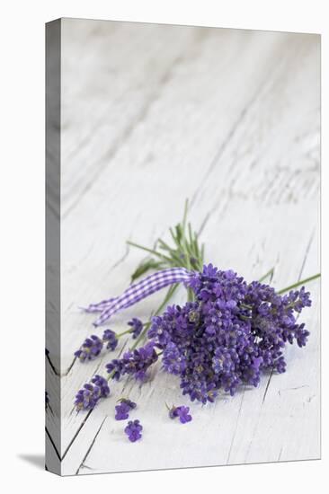 Lavender, Blossoms, Smell, Bunch, Wood-Andrea Haase-Premier Image Canvas