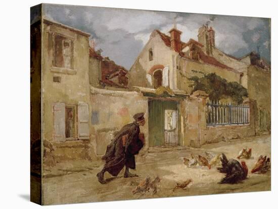 Lawyer Going to Court, 1859-60-Thomas Couture-Premier Image Canvas