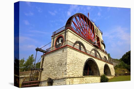 Laxey Wheel, Laxey, Isle of Man, Europe-Neil Farrin-Premier Image Canvas