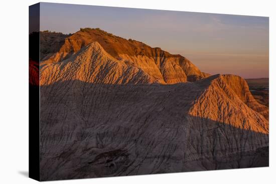 Layers and Striations of Spectacular Blue Mesa in Petrified Forest National Park, Arizona-Jerry Ginsberg-Premier Image Canvas