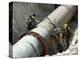 Laying Gas Pipes, Saudi Arabia, Middle East-Richard Ashworth-Premier Image Canvas