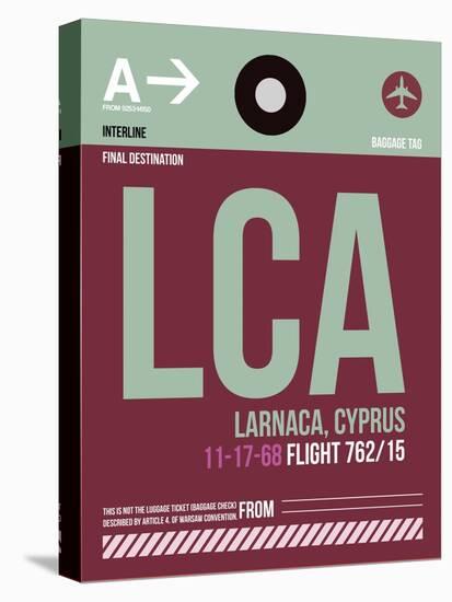 LCA Cyprus Luggage Tag II-NaxArt-Stretched Canvas