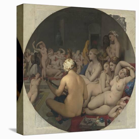 Le Bain turc-Jean-Auguste-Dominique Ingres-Premier Image Canvas