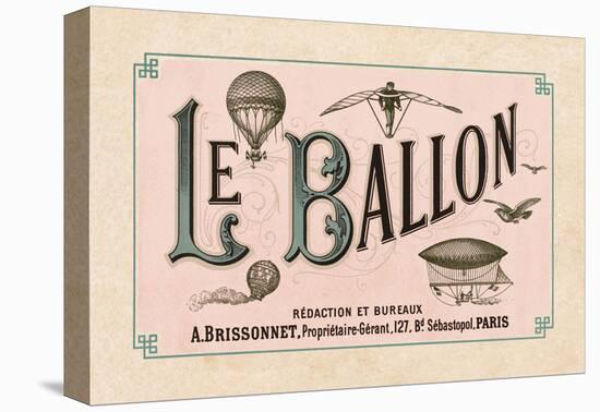 Le Ballon, ca. 1883-null-Stretched Canvas