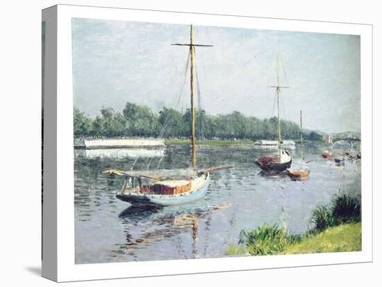 Le Bassin D'Argenteuil, C.1882-Gustave Caillebotte-Premier Image Canvas