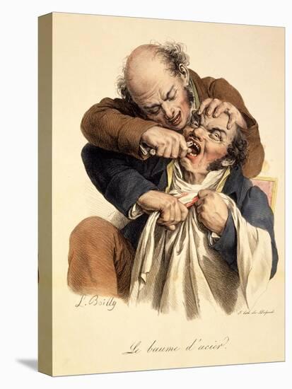 Le Baume L'Acier - Having a Tooth Pulled, Pub. in Paris, 1826-Louis Leopold Boilly-Premier Image Canvas