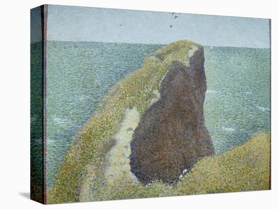 Le Bec Du Hoc, Grandcamp-Georges Seurat-Premier Image Canvas