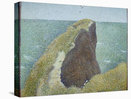 Le Bec Du Hoc, Grandcamp-Georges Seurat-Premier Image Canvas