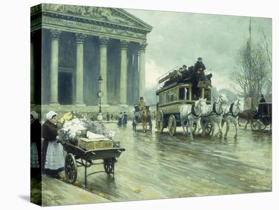 Le Boulevard a La Madeleine, Paris-Paul Fischer-Premier Image Canvas