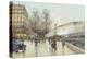 Le Boulevard Pereire, Paris-Eugene Galien-Laloue-Premier Image Canvas