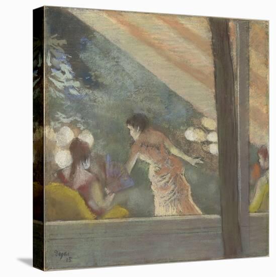 Le Café-Concert aux Ambassadeurs-Edgar Degas-Premier Image Canvas