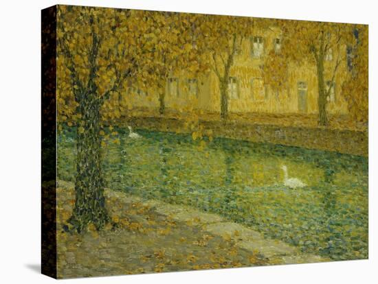 Le Canal, Annecy, 1936-Henri Eugene Augustin Le Sidaner-Premier Image Canvas